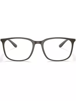 Очки в квадратной оправе Ray-Ban, коричневый