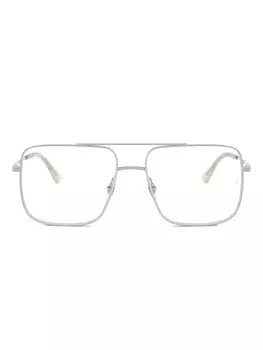 Очки в квадратной оправе RB3758V Ray-Ban, серебряный