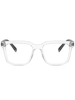 Очки в квадратной оправе с логотипом Dolce & Gabbana Eyewear, белый