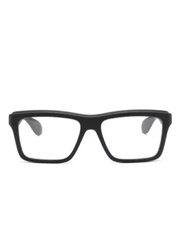 Очки в квадратной оправе с логотипом Gucci Eyewear, черный