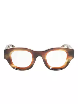 Очки в квадратной оправе Thierry Lasry, коричневый