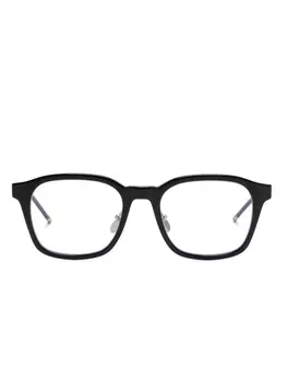 Очки в квадратной оправе Thom Browne Eyewear, черный