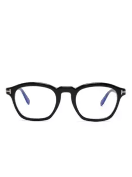 Очки в квадратной оправе TOM FORD Eyewear, черный