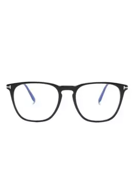 Очки в квадратной оправе TOM FORD Eyewear, черный
