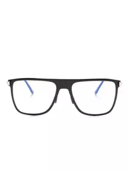Очки в квадратной оправе TOM FORD Eyewear, черный
