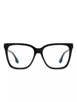 Очки в квадратной оправе Victoria Beckham Eyewear, черный
