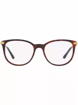 Очки в массивной оправе Burberry Eyewear, зеленый