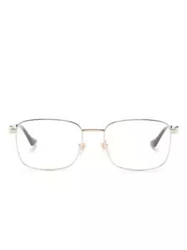 Очки в металлической оправе Gucci Eyewear, золотой