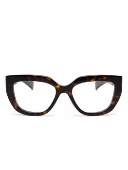 Очки в оправе 'бабочка' Gucci Eyewear, коричневый