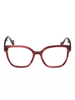 Очки в оправе бабочка Moncler Eyewear, розовый