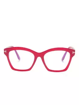 Очки в оправе 'бабочка' TOM FORD Eyewear, красный