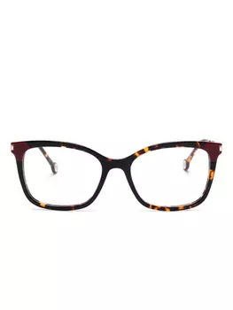 Очки в оправе-бабочке Carolina Herrera, коричневый