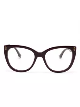 Очки в оправе-бабочке ETRO, красный