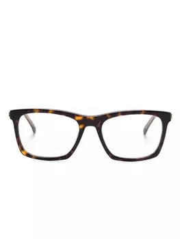 Очки в оправе черепаховой расцветки Dunhill, коричневый