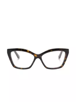 Очки в оправе 'кошачий глаз' Balenciaga Eyewear, коричневый
