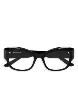 Очки в оправе 'кошачий глаз' Balenciaga Eyewear, черный