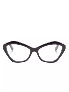 Очки в оправе 'кошачий глаз' Balenciaga Eyewear, фиолетовый