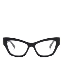 Очки в оправе 'кошачий глаз' Balenciaga Eyewear, черный