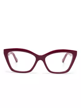 Очки в оправе 'кошачий глаз' Balenciaga Eyewear, красный