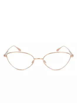 Очки в оправе «кошачий глаз» Barton Perreira, золотой