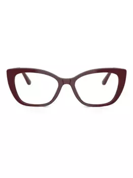 Очки в оправе 'кошачий глаз' Dolce & Gabbana Eyewear, красный