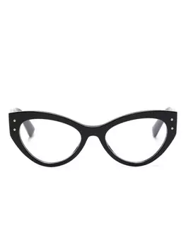 Очки в оправе 'кошачий глаз' Dolce & Gabbana Eyewear, черный