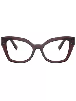 Очки в оправе 'кошачий глаз' Dolce & Gabbana Eyewear, фиолетовый