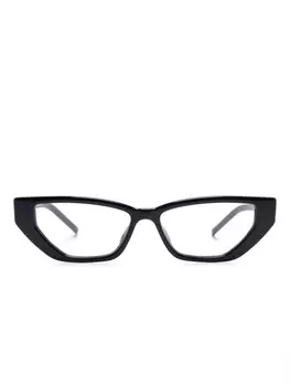 Очки в оправе 'кошачий глаз' Gucci Eyewear, черный