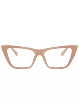 Очки в оправе 'кошачий глаз' Jimmy Choo Eyewear, розовый