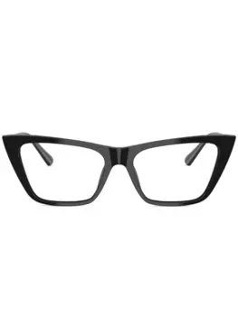 Очки в оправе 'кошачий глаз' Jimmy Choo Eyewear, черный