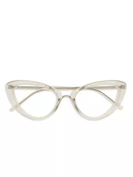 Очки в оправе «кошачий глаз» Saint Laurent Eyewear, нейтральный