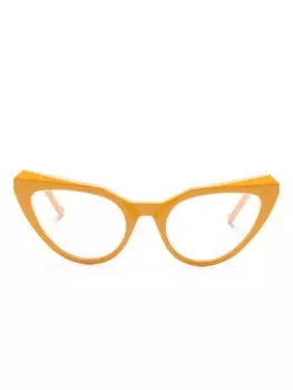 Очки в оправе 'кошачий глаз' VAVA Eyewear, желтый