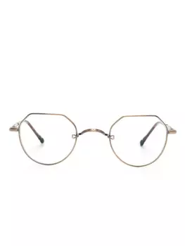 Очки в оправе панто Matsuda, коричневый