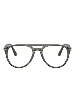 Очки в оправе пилота Persol, серый