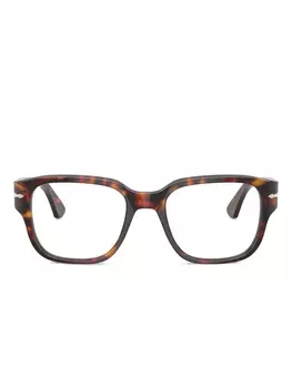 Очки в оправе Wayfarer Persol, коричневый