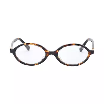 Очки в овальной оправе MIU MIU