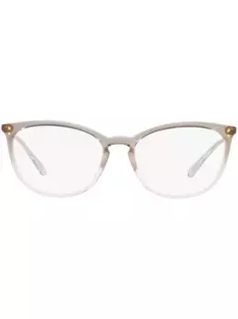 Очки в прозрачной оправе Vogue Eyewear, коричневый