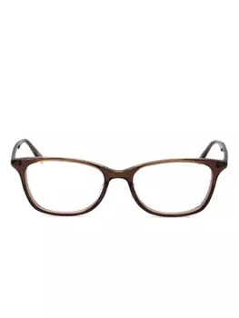 Очки в прямоугольной оправе Barton Perreira, коричневый