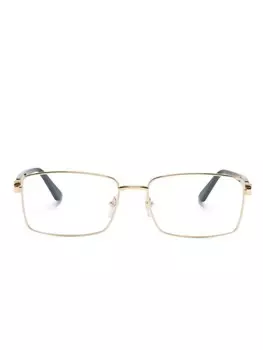 Очки в прямоугольной оправе Cartier Eyewear, золотой