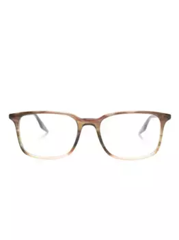 Очки в прямоугольной оправе черепаховой расцветки Ray-Ban, коричневый