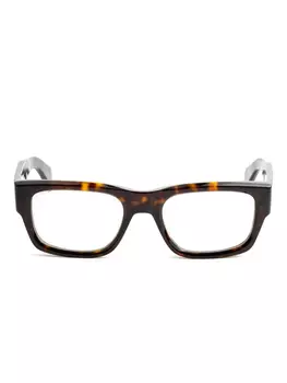 Очки в прямоугольной оправе Cutler & Gross, коричневый