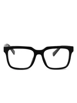 Очки в прямоугольной оправе Dolce & Gabbana Eyewear, черный
