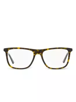 Очки в прямоугольной оправе Gucci Eyewear, коричневый