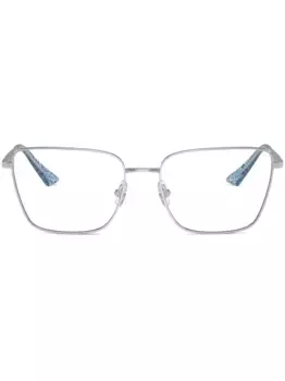 Очки в прямоугольной оправе Jimmy Choo Eyewear, серебяный