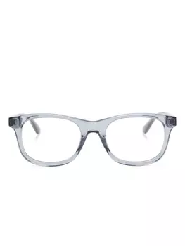 Очки в прямоугольной оправе Montblanc, серый