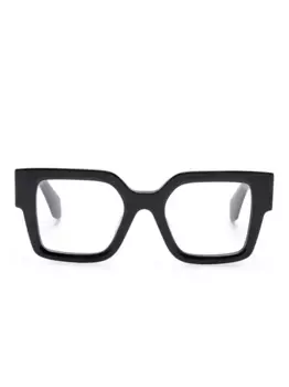 Очки в прямоугольной оправе Off-White Eyewear, черный