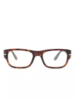 Очки в прямоугольной оправе Persol, коричневый