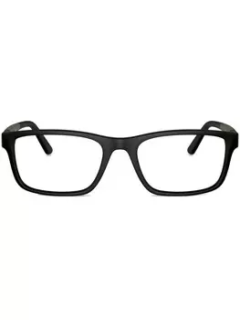 Очки в прямоугольной оправе Polo Ralph Lauren, черный