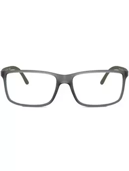 Очки в прямоугольной оправе Polo Ralph Lauren, серый