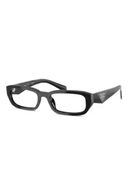 Очки в прямоугольной оправе Prada Eyewear, зеленый